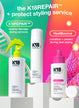 K18REPAIR and HeatBounce products with colorful background